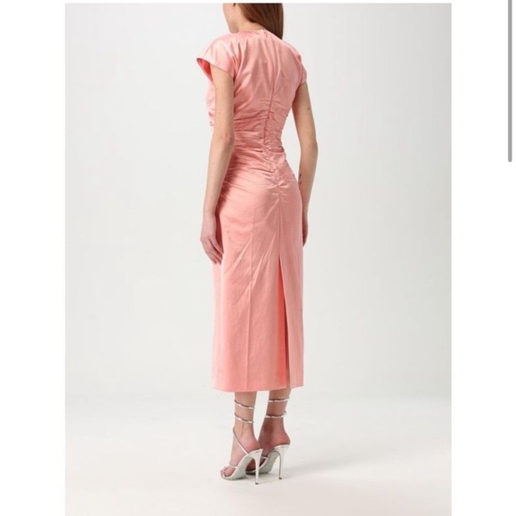 Del Core Dress woman Women Peach Dresses NWT size 46 (US 10) - Picture 2 of 12
